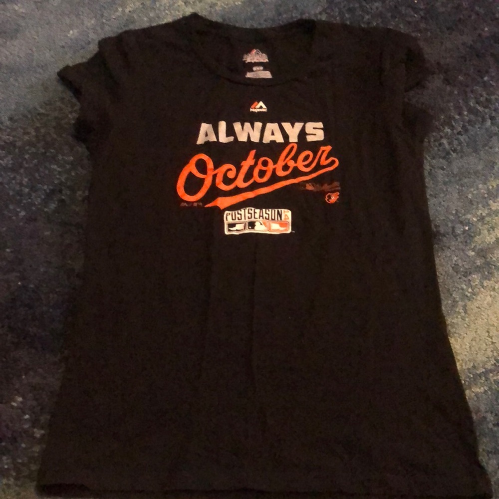 Always October Orioles playoff shirt